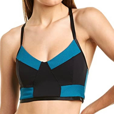 FP Movement by Free People Womens Ticket to Paradise Athletic Bra Black L