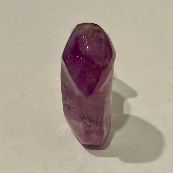 Cute Hand Carved Natural Amethyst Squirrel