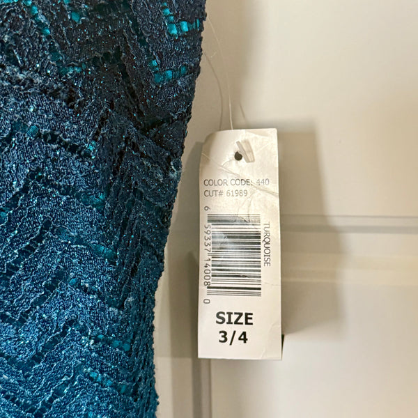 Beautiful Ombre Print Formal Prom Evening Gown  Mermaid Style Maxi Dress New