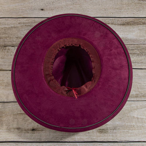Semi Precious Stone Chain Band Fedora Hat