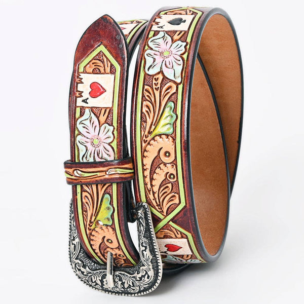 LC-ADBLF156 Genuine American Leather Belt Men and Women