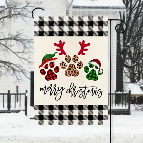 Christmas 18” x 12” Garden Flags