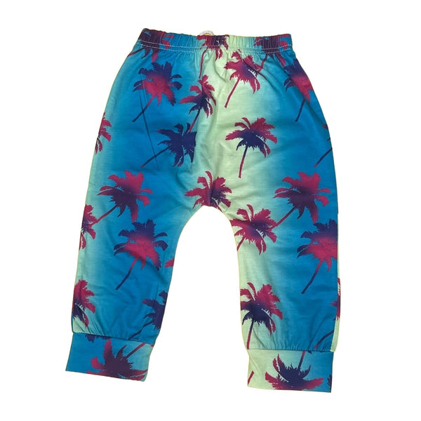 Mamas Boy Tropical Set Infant Casual Graphic Shirt And Joggers Size 2T