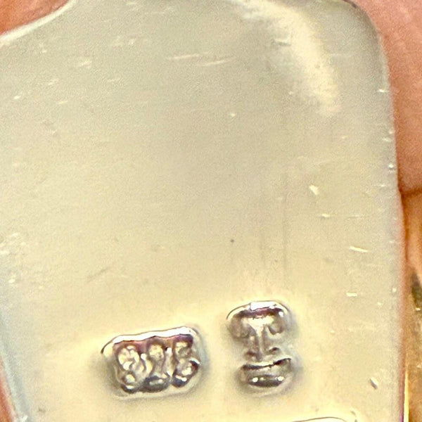 Southwestern Sterling Silver Turquoise Inlay Triangle Pendant Arrowhead Necklace