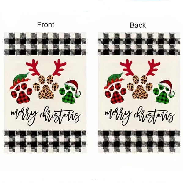 Christmas 18” x 12” Garden Flags