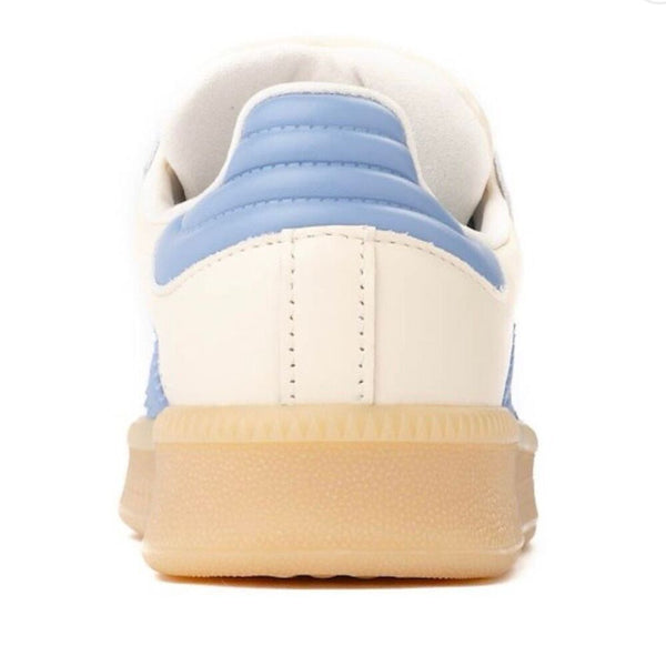 Adidas Samba XLG Wonder White Ash Blue Gum Sneakers 6.5Y Women's 8 New