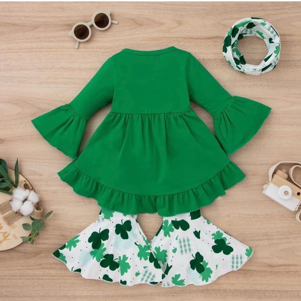 Toddler Girls St Patrick’s Day 3 Piece Casual Set New