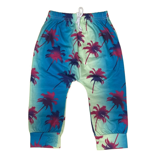 Mamas Boy Tropical Set Infant Casual Graphic Shirt And Joggers Size 2T