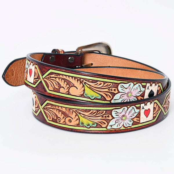 LC-ADBLF156 Genuine American Leather Belt Men and Women