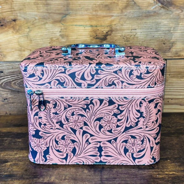 Western Floral Beauty In Simplicity Makeup Cosmetic Anything Boxes Set Of 3 New