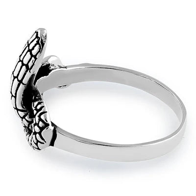 Sterling Silver Snake Ring