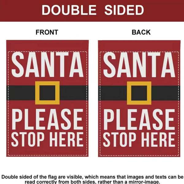 Christmas 18” x 12” Garden Flags