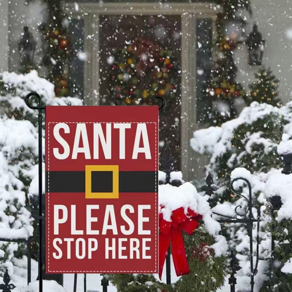 Christmas 18” x 12” Garden Flags