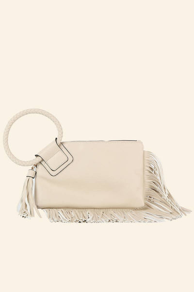 Fringe Cuff Clutch Tassel Wristlet Clutch Bag