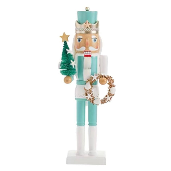 Beach Sea  Soldier Nutcracker 14” Women Kids Christmas Home Decor New