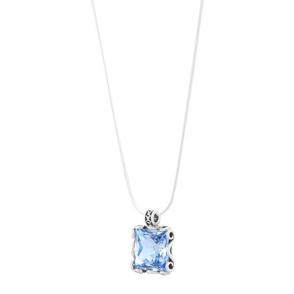 Silpada 'Cooling Effects' Silver Crystal Pendant Necklace