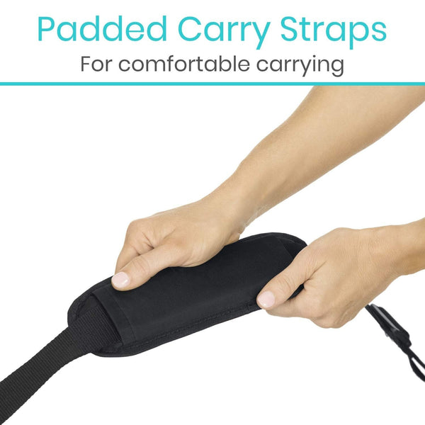Vive XL Carry & Travel Bag for Rollator Walkers & Transport Chairs - Waterproof