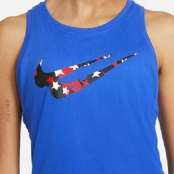 Nike Dri-FIT Women's Graphic Training Patriotic Tank Size XS