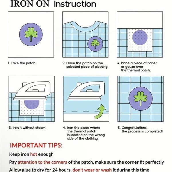 10 Piece Western Cowboy Cowgirl Iron On Embroidered Patches