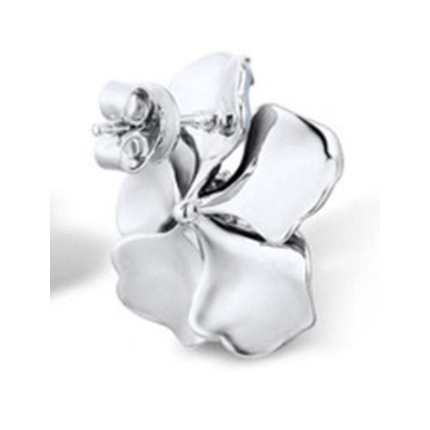 Blue Flower Stud Earrings