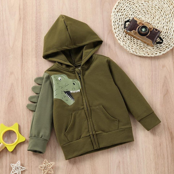 Boys Dino Hoodie