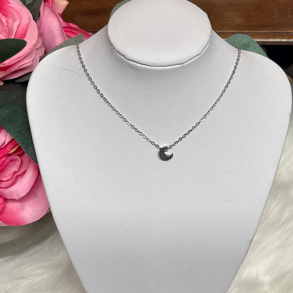 Dainty Moon Necklace