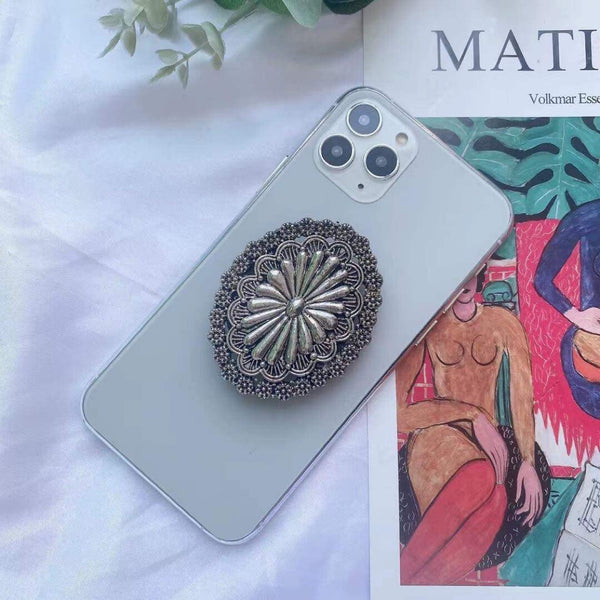 Pink Lavender And Beige Stone Phone Grips