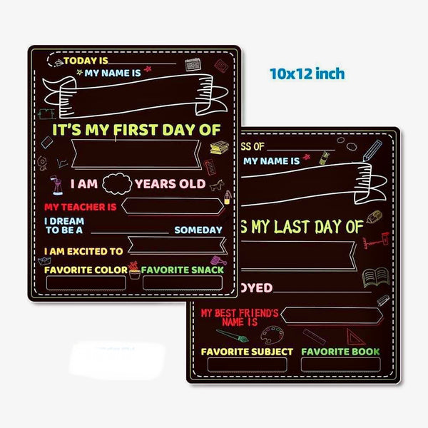 First and Last Day Of  School