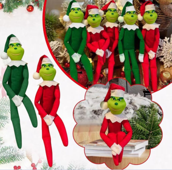 Christmas Shelf Dolls