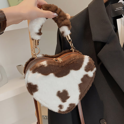 Heart Shaped Purse 7”x8”x4”