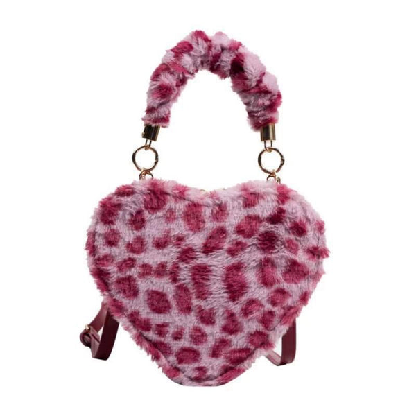 Heart Shaped Purse 7”x8”x4”