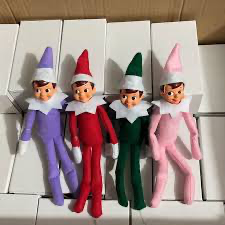 Christmas Shelf Dolls
