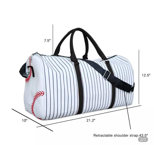 Large Baseball Tote