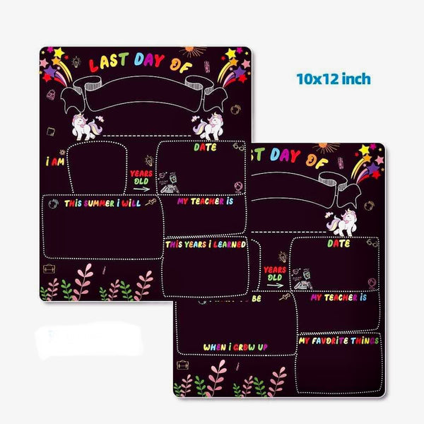 First and Last Day Of  School